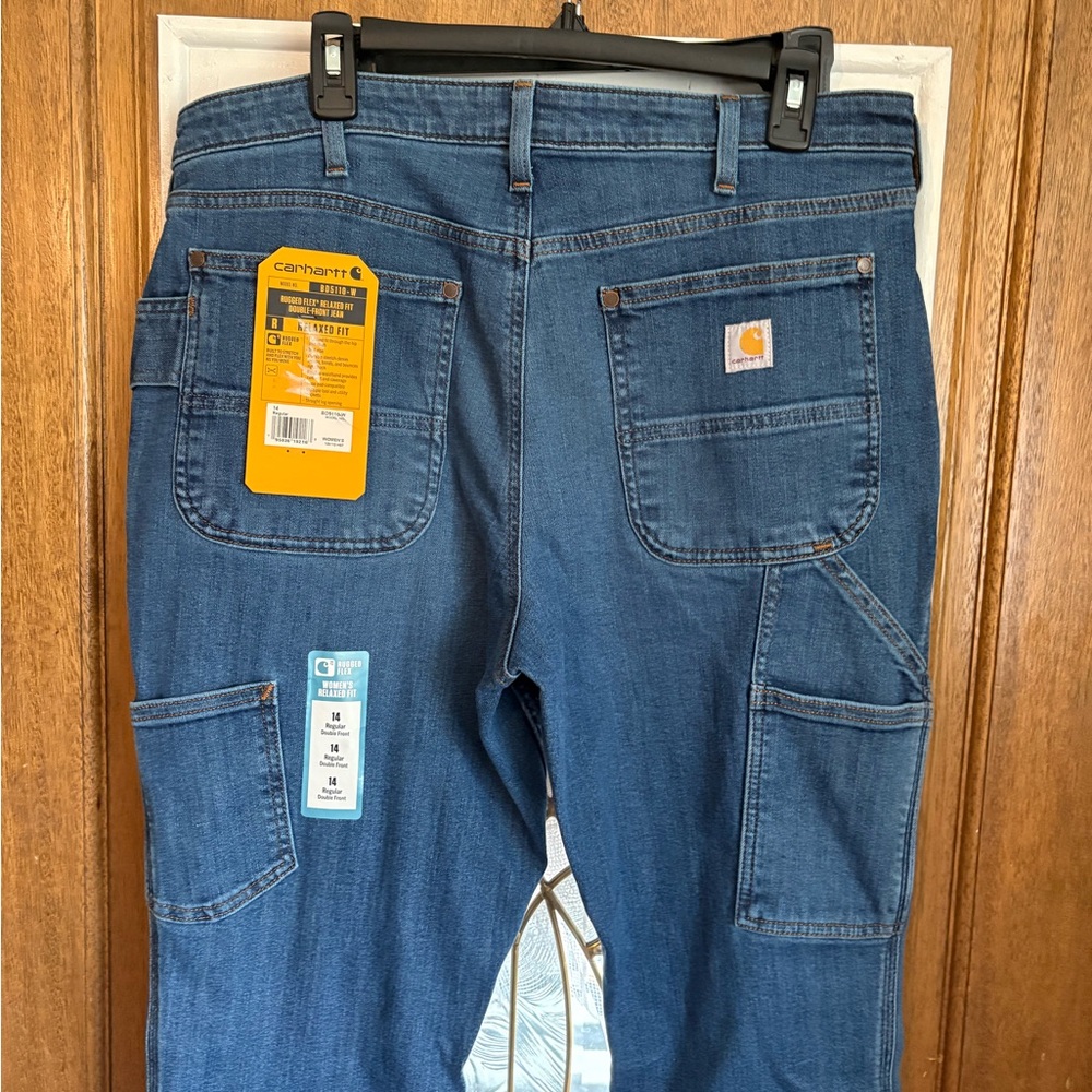 Carhartt Blue Relaxed Fit Jeans